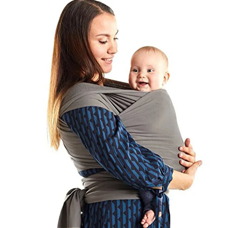 Sling de Algodão Flexível para Transporte de Bebês